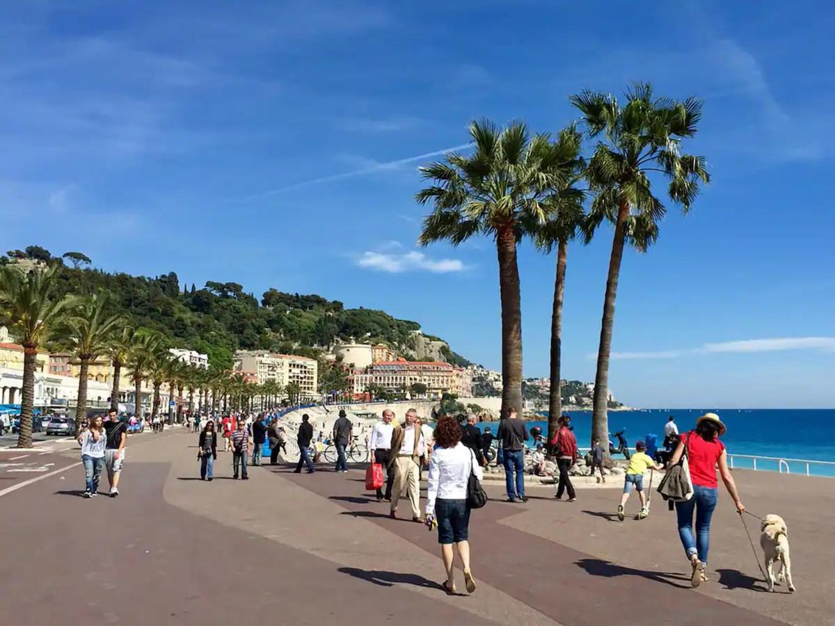 Old Town- 4 Pers, Vieux Nice, Ac, Wifi Exteriör bild