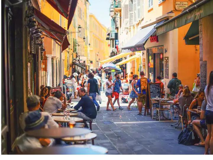 Old Town- 4 Pers, Vieux Nice, Ac, Wifi Exteriör bild